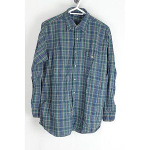 Vintage Woolrich Men's XL 1990's Plaid Flannel